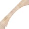 Ekena Millwork 5 1/2"W x 40"D x 40"H Imperial Smooth Knee Brace, Douglas Fir BRC06X40X40IMP00SDF - alternate 3